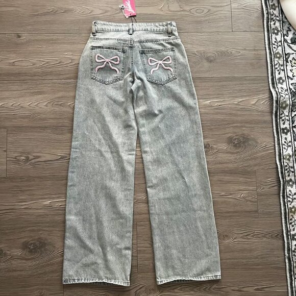 Edikted bow jeans - Picture 2 of 4